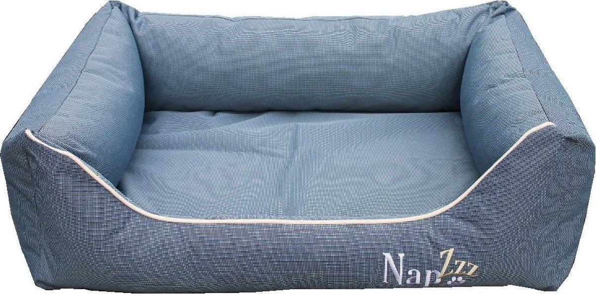 NapZZZ Hondenmand Divan WP Blauw L 100 X 80 X25 Cm 1 NapZZZ Hondenmand Divan WP Blauw L 100 X 80 X25 Cm