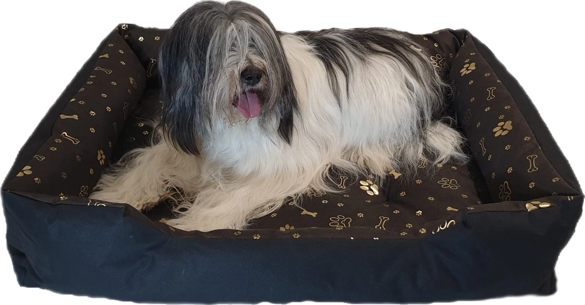 Beste Prijs - Hondenmand Met 2 Kussentjes - 100 Cm X 70 Cm - Dierenmand - Hondenbed - Waterproof - Anti Allergisch 3 Beste Prijs - Hondenmand Met 2 Kussentjes - 100 Cm X 70 Cm - Dierenmand - Hondenbed - Waterproof - Anti Allergisch - Afbeelding 3