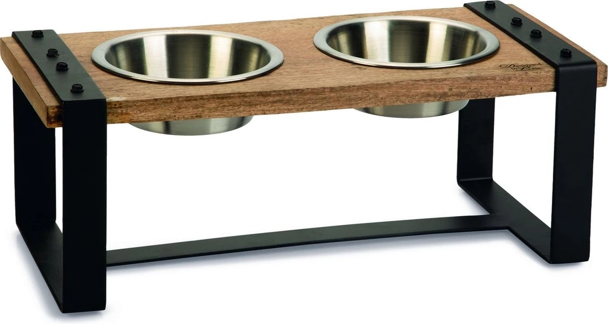 Designed By Lotte Houten Dinerset Karinto - 56 X 28 X 18 Cm 3 Designed By Lotte Houten Dinerset Karinto - 56 X 28 X 18 Cm - Afbeelding 3