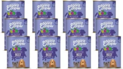 Edgard & Cooper Rund Blik - Voor Volwassen Honden - Hondenvoer - 12 X 400g