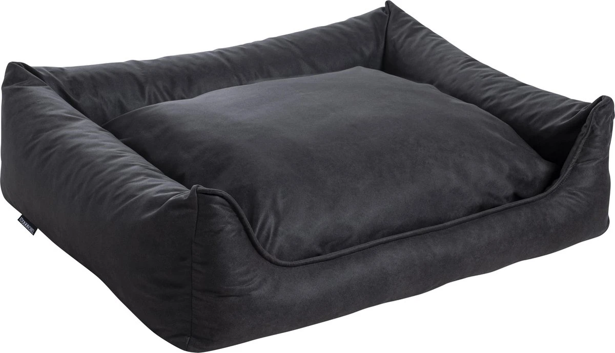 Maxxnobel Orthopedisch Hondenkussen - Lederlook/Teddy - M - 100 X 80 Cm - Zwart 7 Maxxnobel Orthopedisch Hondenkussen - Lederlook/Teddy - M - 100 X 80 Cm - Zwart - Afbeelding 7