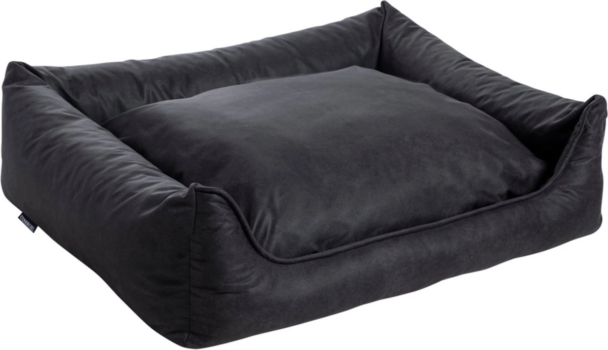 Maxxnobel Orthopedisch Hondenkussen - Lederlook/Teddy - M - 100 X 80 Cm - Zwart 1 Maxxnobel Orthopedisch Hondenkussen - Lederlook/Teddy - M - 100 X 80 Cm - Zwart