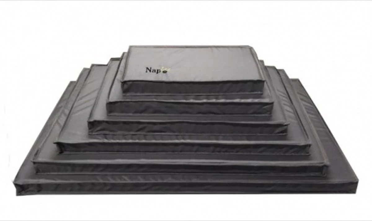 NapZZZ Benchkussen Waterproof Zwart Maat L: 89x54x5 Cm 3 NapZZZ Benchkussen Waterproof Zwart Maat L: 89x54x5 Cm - Afbeelding 3