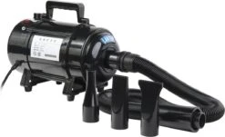 Hondenföhn/Waterblazer - Verstelbare Vermogen Standen (500W Tot 2400W) En Verstelbare Temperatuur - Zwart -Hondenartikelen Winkel 1200x733 1