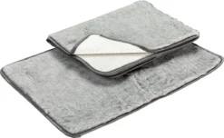 Lovely Nights Vetbed/kleed Anti-slip Mouse Grey 120x75 Rechthoek