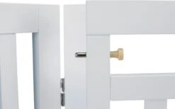 Trixie Hondenhek Met Deur Wit - 60-160 X 81 CM -Hondenartikelen Winkel 1200x747 1