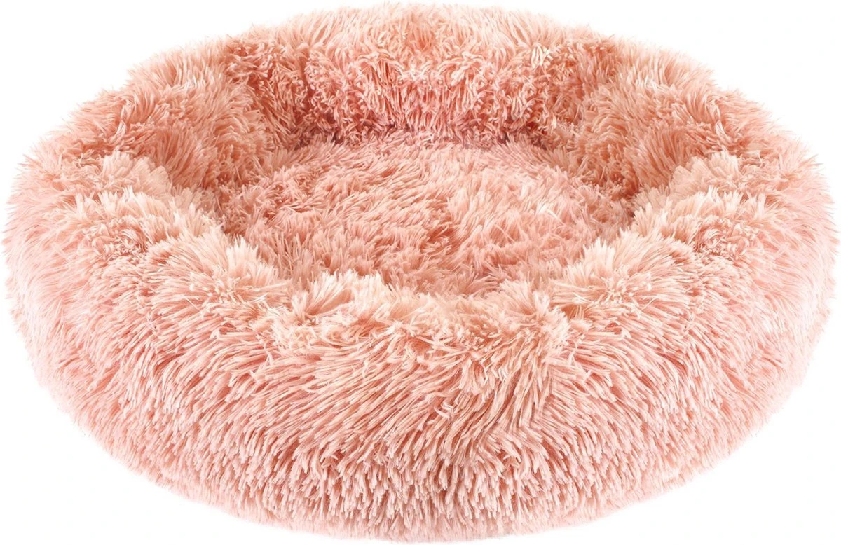 Studio Proud - Donut Mand - Honden En Katten Slaapbed - 50 Cm Roze - Pluche Hondenmand - Verkrijgbaar In Verschillende Maten En Kleuren 1 Studio Proud - Donut Mand - Honden En Katten Slaapbed - 50 Cm Roze - Pluche Hondenmand - Verkrijgbaar In Verschillende Maten En Kleuren