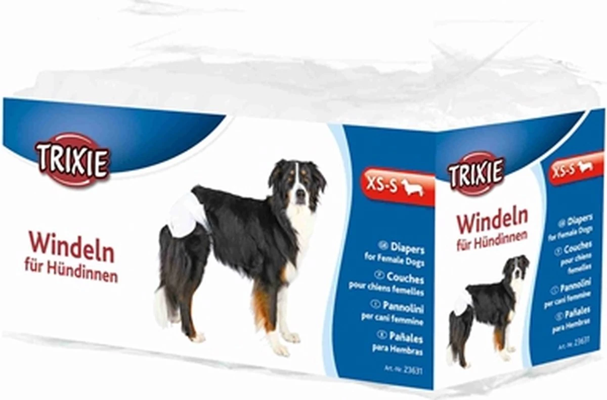 Trixie Hondenluier Teef XS - S 12 Stuks 7 Trixie Hondenluier Teef XS - S 12 Stuks - Afbeelding 7