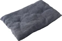 Pochon Pet - Hondenkussen 80 X 50 Cm - Donkergrijs - Pluche - XL