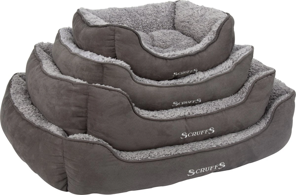 Comfortabele Zacht Gevoerde Hondenmand - Scruffs Cosy - Grijs, Bruin Of Beige - Maat S/M/L/XL - Kleur: Grijs, Maat: Medium 8 Comfortabele Zacht Gevoerde Hondenmand - Scruffs Cosy - Grijs, Bruin Of Beige - Maat S/M/L/XL - Kleur: Grijs, Maat: Medium - Afbeelding 8