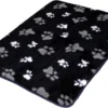 Lovely Nights Vetbed/kleed Blue With 2 Color Print Paw Met Bies 100x75 Rechthoek