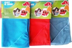 Dierenhanddoek Microvezel - Honden En Katten - Incl. Handvatten - 40x60 Cm - Lichtblauw -Hondenartikelen Winkel 1200x800 136