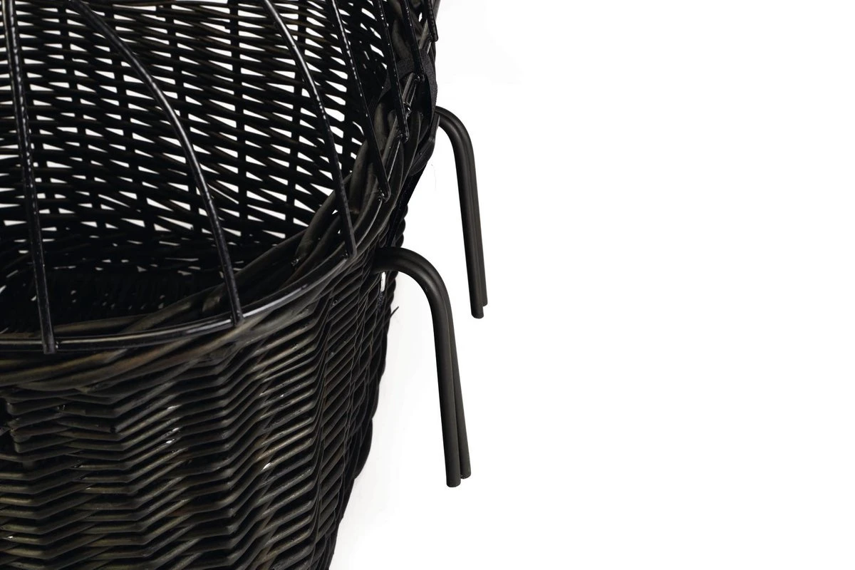 Beeztees - Fietsmand+Draadkap - Zwart - 43x34x44 Cm 2 Beeztees - Fietsmand+Draadkap - Zwart - 43x34x44 Cm - Afbeelding 2