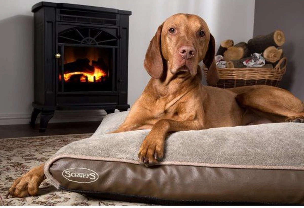 Scruffs Chateau - Hondenbed Orthopedisch Met Memory Foam Voor Extra Steun Voor Rug En Gewrichten - Grijs & Bruin Maat M/L - Kleur: Grijs, Maat: Medium 4 Scruffs Chateau - Hondenbed Orthopedisch Met Memory Foam Voor Extra Steun Voor Rug En Gewrichten - Grijs & Bruin Maat M/L - Kleur: Grijs, Maat: Medium - Afbeelding 4