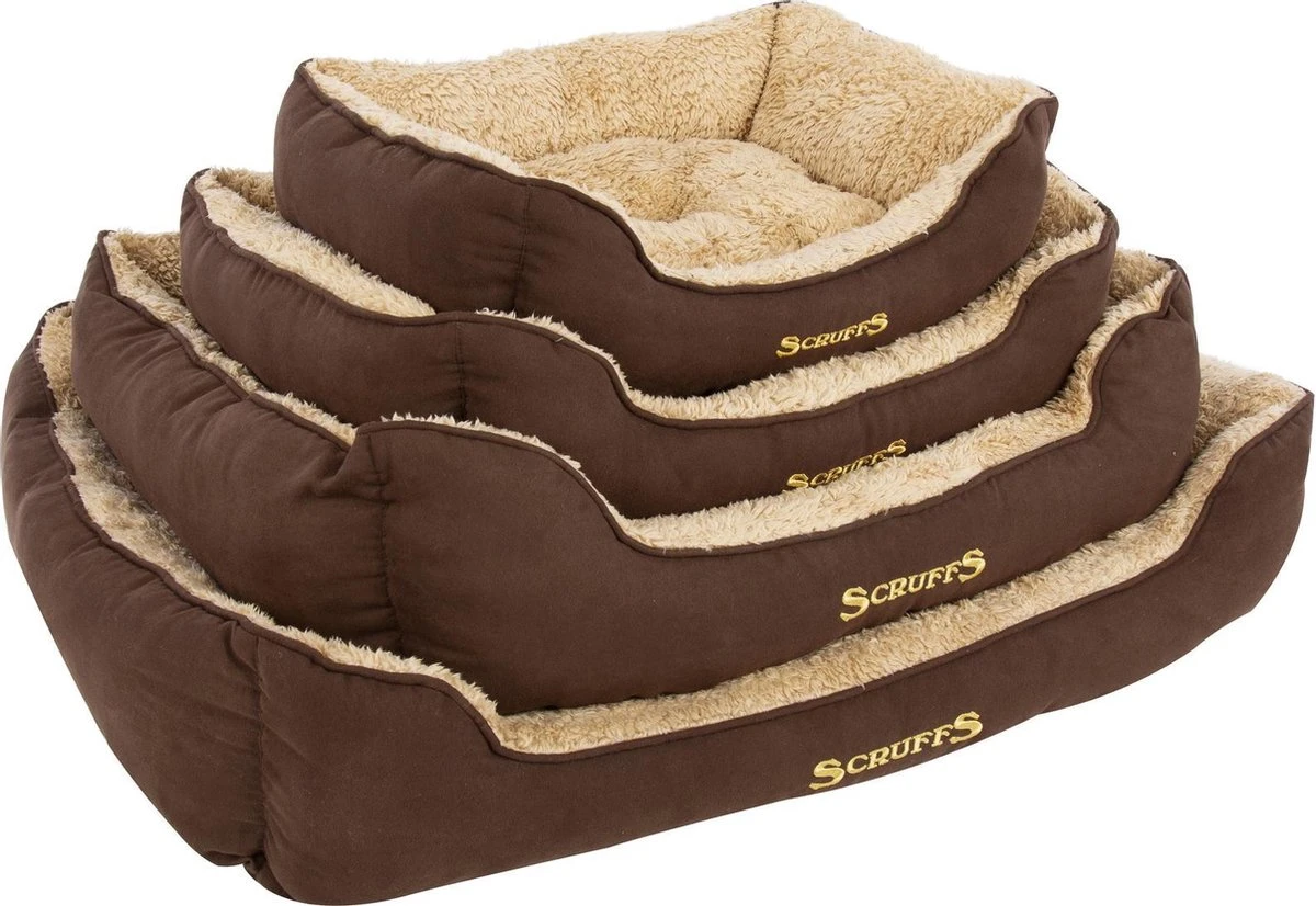 Comfortabele Zacht Gevoerde Hondenmand - Scruffs Cosy - Grijs, Bruin Of Beige - Maat S/M/L/XL - Kleur: Grijs, Maat: Medium 4 Comfortabele Zacht Gevoerde Hondenmand - Scruffs Cosy - Grijs, Bruin Of Beige - Maat S/M/L/XL - Kleur: Grijs, Maat: Medium - Afbeelding 4