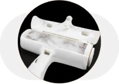 Merkloos Hoogwaardige - Huisdierhaar Verwijderaar - Hondenhaar - Pluizenborstel - Ontharingsborstel - Wit -Hondenartikelen Winkel 1200x847 2