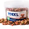 YOEKL Mixtrainers 1500 Gram Voordeelemmer - Kip/Lam/Rund/Vis Hondensnacks - Beloningssnoep - Trainingssnoep