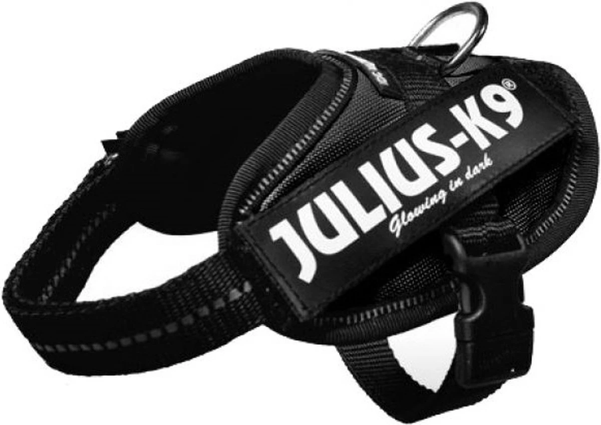 Julius K9 K9®Powertuig, M - Maat 0, Zwart 8 Julius K9 K9®Powertuig, M - Maat 0, Zwart - Afbeelding 8