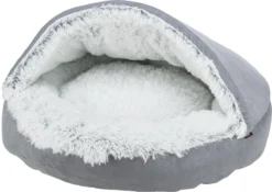 Trixie Hondenmand Donut Harvey Grijs / Wit-Zwart - 70X70 CM -Hondenartikelen Winkel 1200x852 2