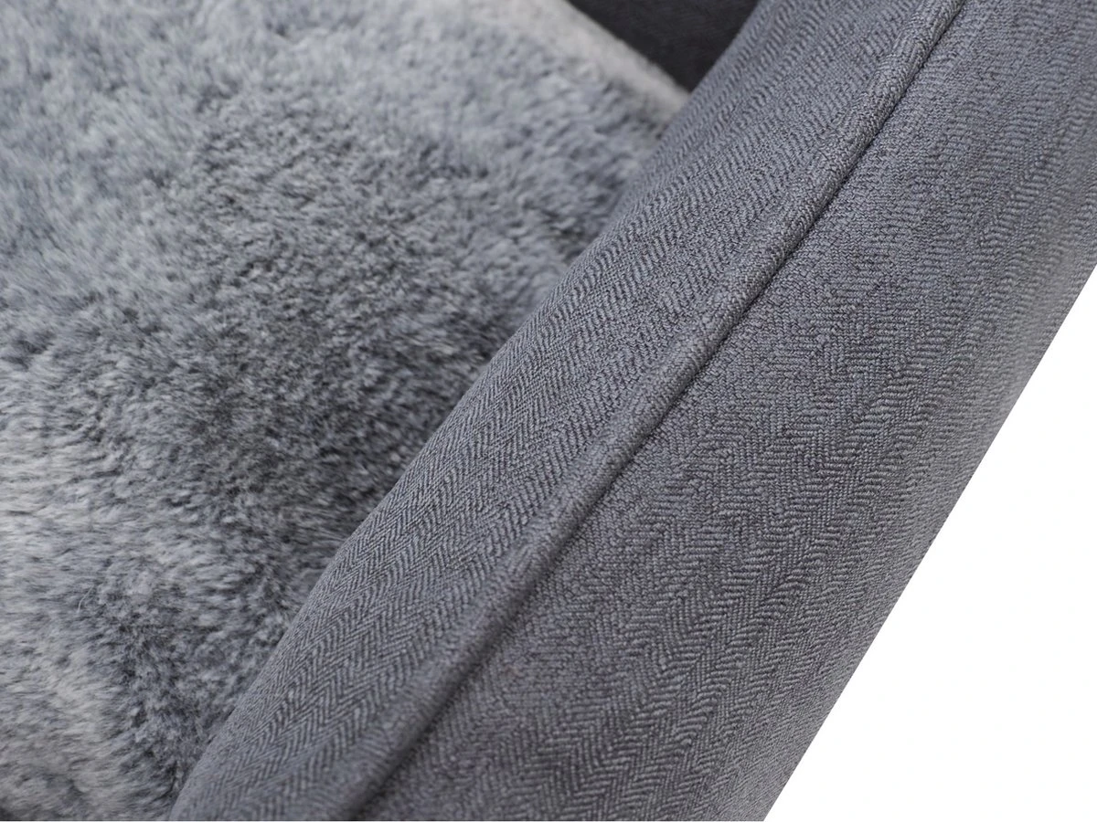 Benzano - Hondenmand - All Season - Wasmachine Wasbaar - Omkeerbaar Kussen - Pluche - Schuimvulling - Grijs - 80 CM 3 Benzano - Hondenmand - All Season - Wasmachine Wasbaar - Omkeerbaar Kussen - Pluche - Schuimvulling - Grijs - 80 CM - Afbeelding 3