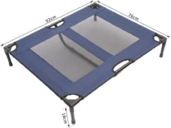 Paws & Claws - Hondenbed - Hondenstretcher - Honden Ligbed - Portable Draagbaar - 92 X 76 X 18 Cm - Blauw 11 Paws & Claws - Hondenbed - Hondenstretcher - Honden Ligbed - Portable Draagbaar - 92 X 76 X 18 Cm - Blauw -Hondenartikelen Winkel 1200x906 2