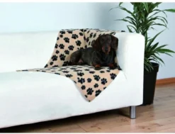 Trixie Beany Fleece Hondendeken Beige 100 X 70 Cm -Hondenartikelen Winkel 1200x917 2