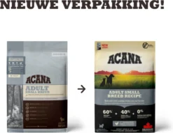 Acana Heritage Adult Small Breed - 6 KG -Hondenartikelen Winkel 1200x928 2