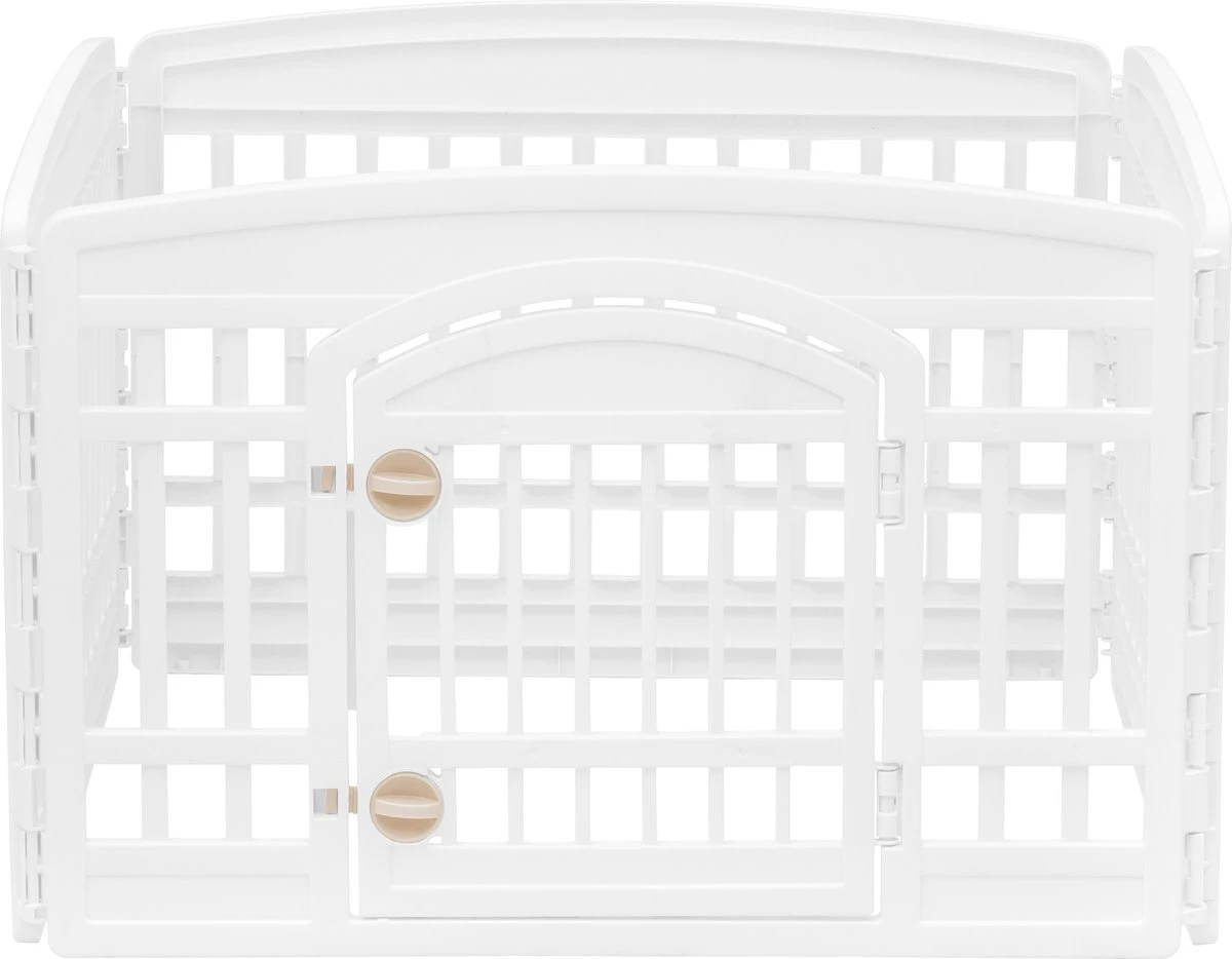 Iris Ohyama Puppy Ren CI-604E - Kunststof - Beige/Wit 1 Iris Ohyama Puppy Ren CI-604E - Kunststof - Beige/Wit