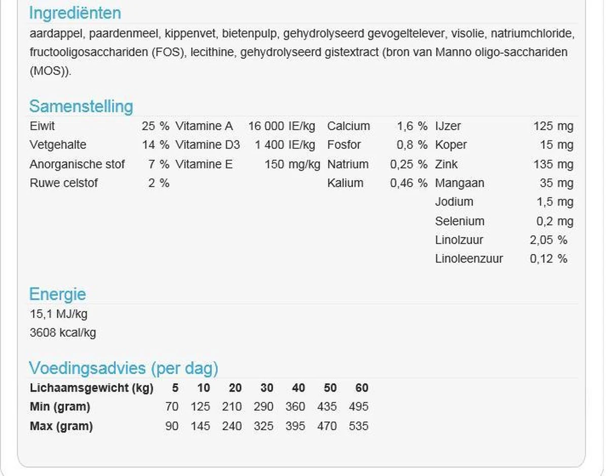 Trovet Hypoallergenic Dog Horse Hpd - 10 KG 3 Trovet Hypoallergenic Dog Horse Hpd - 10 KG - Afbeelding 3