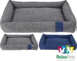 RelaxPets - Hondenmand - Grijs - 55x41x10cm 10 RelaxPets - Hondenmand - Grijs - 55x41x10cm -Hondenartikelen Winkel 1200x947