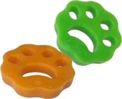 Merkloos Huisdierhaar Verwijderaar – Haarverwijderaar Voor Huisdieren- Pluizenverwijderaar - Furzapper - Kattenhaar Verwijderaar - Voor In De Wasmachine En Droger - 2 Stuks In 1 Verpakking - Kleur: Groen & Oranje -Hondenartikelen Winkel 1200x973 2