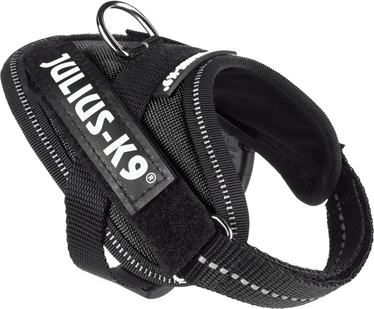Julius K9 Julius-K9 IDC®Powertuig, 3XS - Baby1, Zwart 2 Julius K9 Julius-K9 IDC®Powertuig, 3XS - Baby1, Zwart - Afbeelding 2