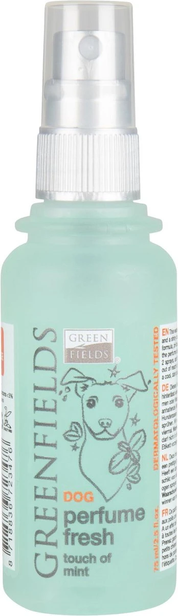 Hondenparfum Spray In 4 Geuren - Greenfields - Alchoholvrije En PH Neutrale Formule Tegen Onaangename Geurtjes - 50ml - Wild 11 Hondenparfum Spray In 4 Geuren - Greenfields - Alchoholvrije En PH Neutrale Formule Tegen Onaangename Geurtjes - 50ml - Wild - Afbeelding 11