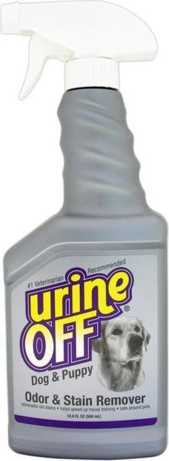 Urine Off Geur En Vlekverwijderaar Voor Hond En Puppy Urine - 1 ST à 500 ML -Hondenartikelen Winkel 440x1200