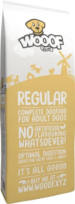 WOOOF Regular 14KG - Geperst Hondenvoer - Geperste Hondenbrokken - Droogvoer - 14KG -Hondenartikelen Winkel 442x1200 4