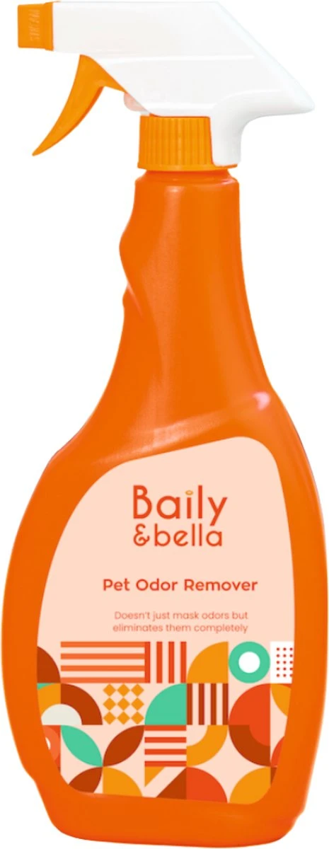 Baily & Bella | Urinegeur Verwijderaar | Katten & Honden | Elimineert Urinegeur | Natuurlijk, Organisch, Biologisch | 500ml Fles 1 Baily & Bella | Urinegeur Verwijderaar | Katten & Honden | Elimineert Urinegeur | Natuurlijk, Organisch, Biologisch | 500ml Fles