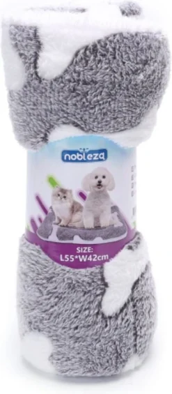 Nobleza Benchkussen - Dierenkussen - Hondenkussen - Kattenkussen - Benchmat - Dierenmat - Hondenmat - Kattenmat - Grijs - Maat S -Hondenartikelen Winkel 525x1200 1