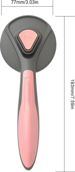 Pakeway T9 - Kattenborstel - Zelfreinigende Kattenkam - Roze - Massageborstel - 19,3 Cm -Hondenartikelen Winkel 527x1200 1