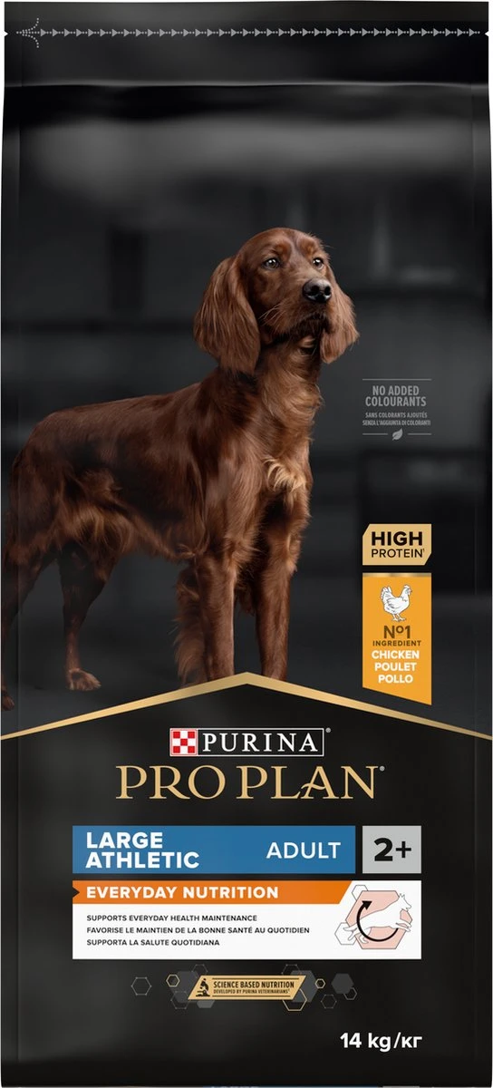 Pro Plan Everyday Nutrition Large Athletic Adult - Honden Droogvoer - Kip - 14 Kg 15 Pro Plan Everyday Nutrition Large Athletic Adult - Honden Droogvoer - Kip - 14 Kg - Afbeelding 15