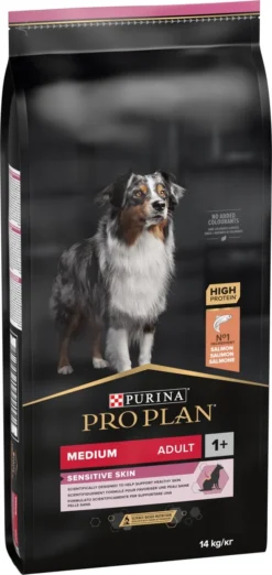 Pro Plan Medium Adult Sensitive Skin - Honden Droogvoer - Zalm - 14 Kg 21 Pro Plan Medium Adult Sensitive Skin - Honden Droogvoer - Zalm - 14 Kg -Hondenartikelen Winkel 568x1200 7