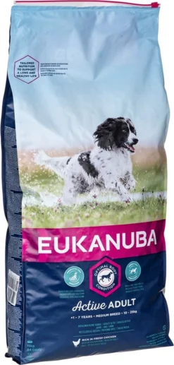 Eukanuba Dog Adult Medium Breed - Kip - Hondenvoer - 15 Kg -Hondenartikelen Winkel 573x1200 10
