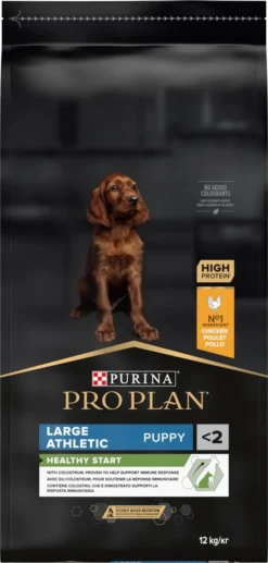 Pro Plan Healthy Start Puppy Large Athletic - Honden Droogvoer - Kip - 12 Kg -Hondenartikelen Winkel 573x1200 5