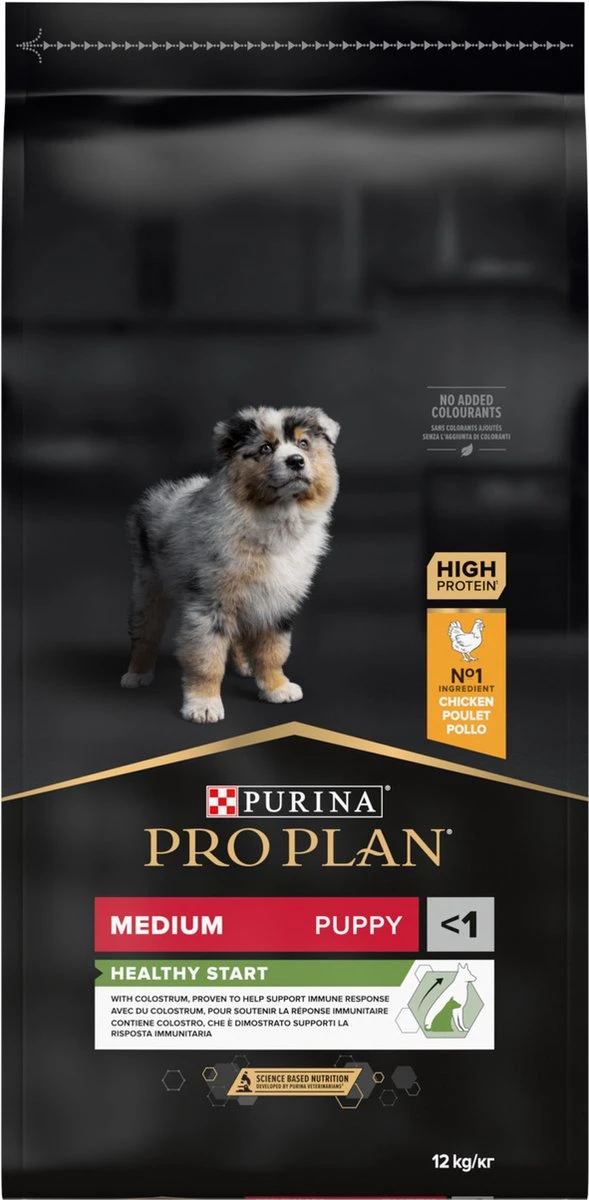 Pro Plan Healthy Start Puppy Medium - Honden Droogvoer - Kip - 12 Kg 7 Pro Plan Healthy Start Puppy Medium - Honden Droogvoer - Kip - 12 Kg - Afbeelding 7