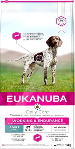 Eukanuba Working & Endurance Kip - Hond - Droogvoer - 15 Kg 8 Eukanuba Working & Endurance Kip - Hond - Droogvoer - 15 Kg -Hondenartikelen Winkel 608x1200