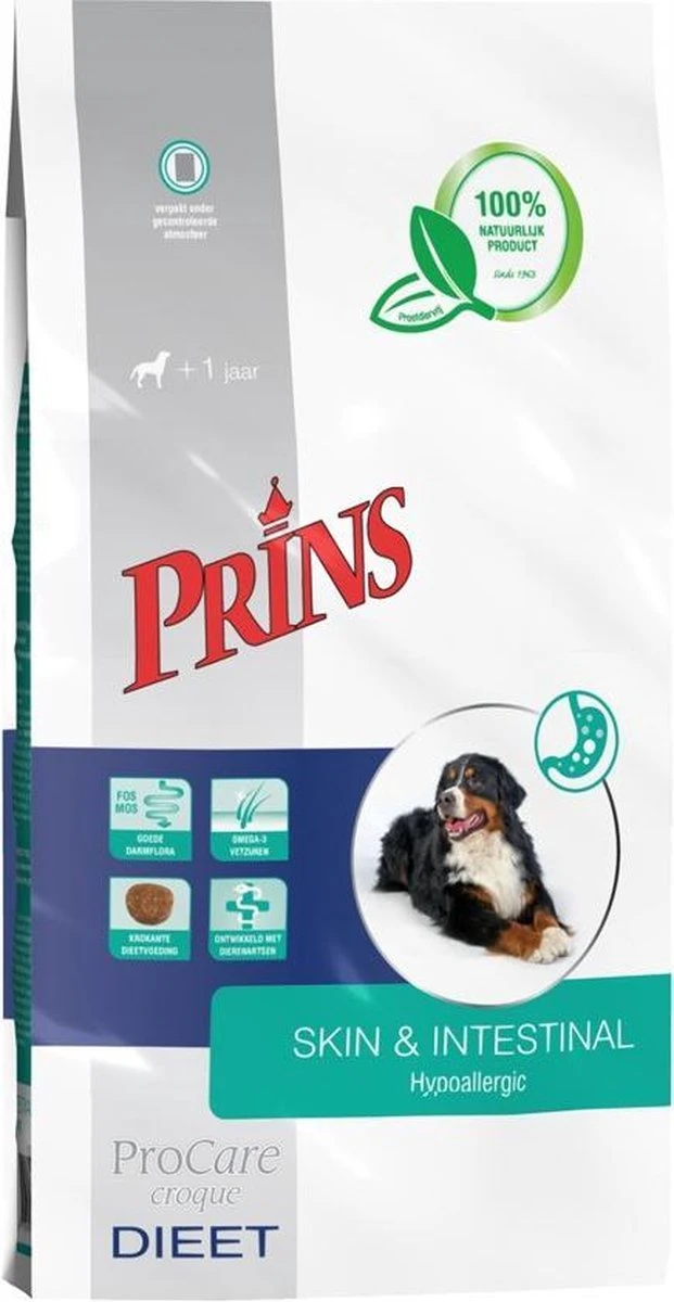 Prins Procare Croque Diet Skin & Intestinal - Hondenvoer - Eend 10 Kg 7 Prins Procare Croque Diet Skin & Intestinal - Hondenvoer - Eend 10 Kg - Afbeelding 7