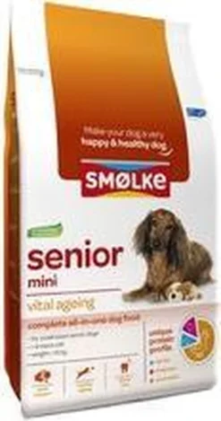 Smolke Senior Mini - Kip - Hondenvoer - 3 Kg -Hondenartikelen Winkel 632x1200 1