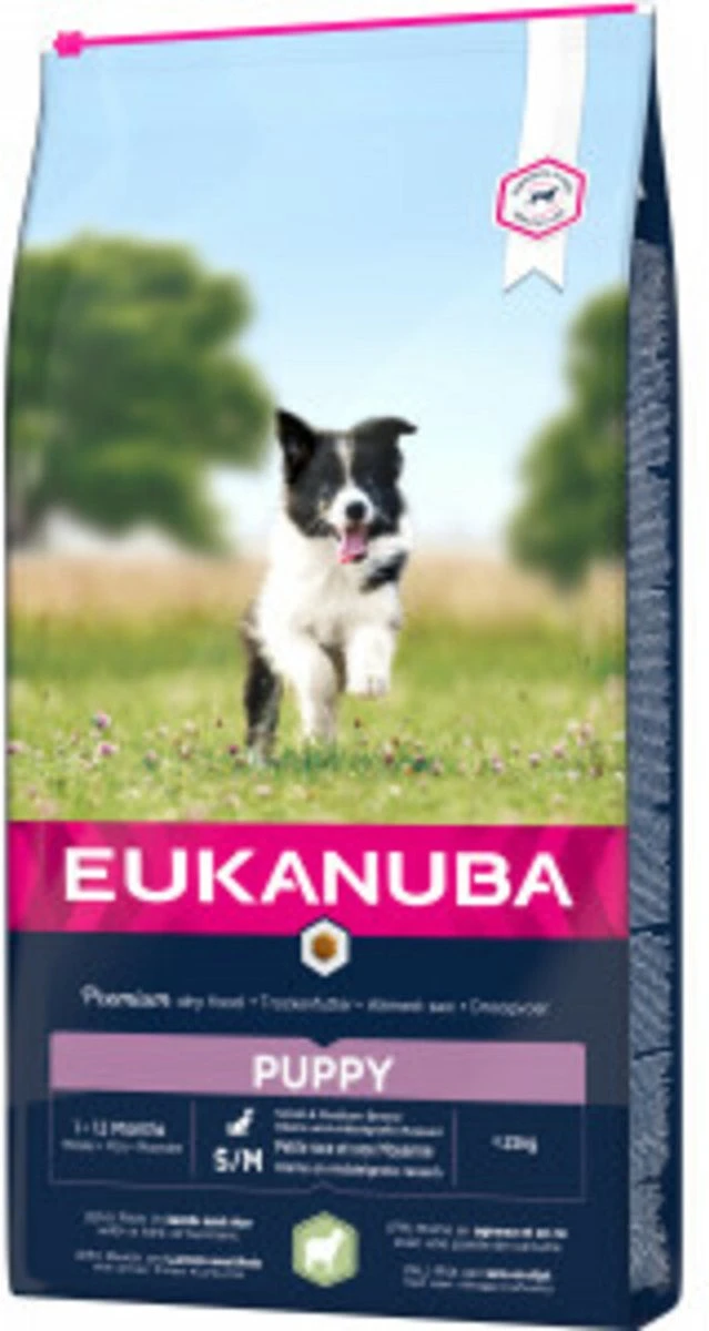 Eukanuba Puppy Small & Medium Breed | Lam,2.5 Kg 3 Eukanuba Puppy Small & Medium Breed | Lam,2.5 Kg - Afbeelding 3