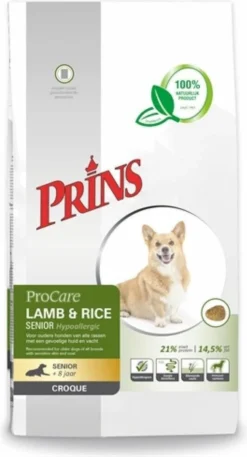 Prins ProCare Croque Lam & Rijst Senior 10 Kg - Hond 23 Prins ProCare Croque Lam & Rijst Senior 10 Kg - Hond -Hondenartikelen Winkel 649x1200 2