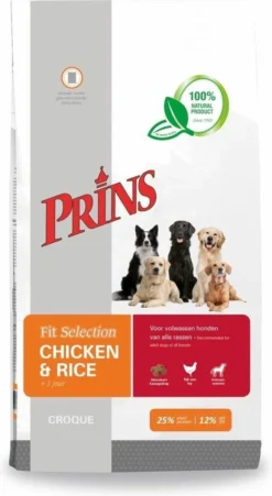 Prins Fit Selection Kip/Rijst - 15 KG 22 Prins Fit Selection Kip/Rijst - 15 KG -Hondenartikelen Winkel 657x1200 3