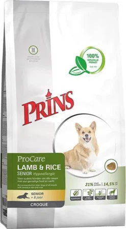 Prins ProCare Croque Lam & Rijst Senior 10 Kg - Hond 25 Prins ProCare Croque Lam & Rijst Senior 10 Kg - Hond -Hondenartikelen Winkel 659x1200